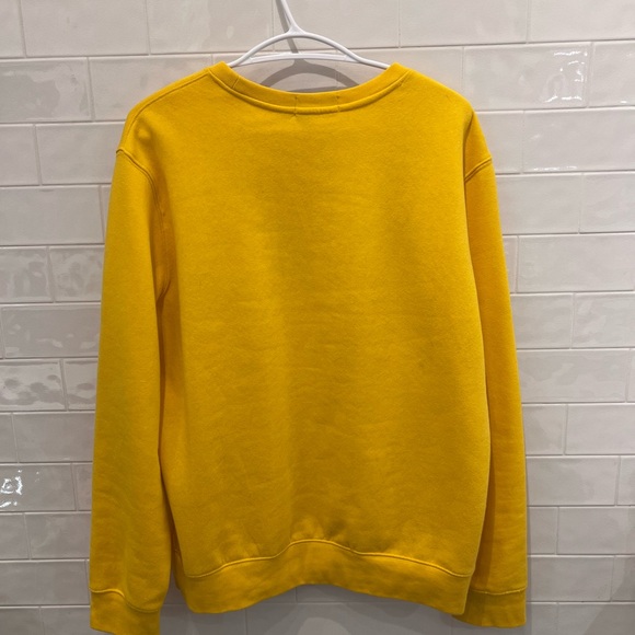 Ralph Lauren Yellow Crewneck Sweater with Bear Graphic - Picture 5 of 5
